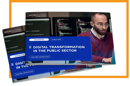 Capa da whitepaper Digital Transformation in the Public Sector