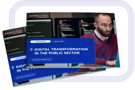 Capa da whitepaper Digital Transformation in the Public Sector